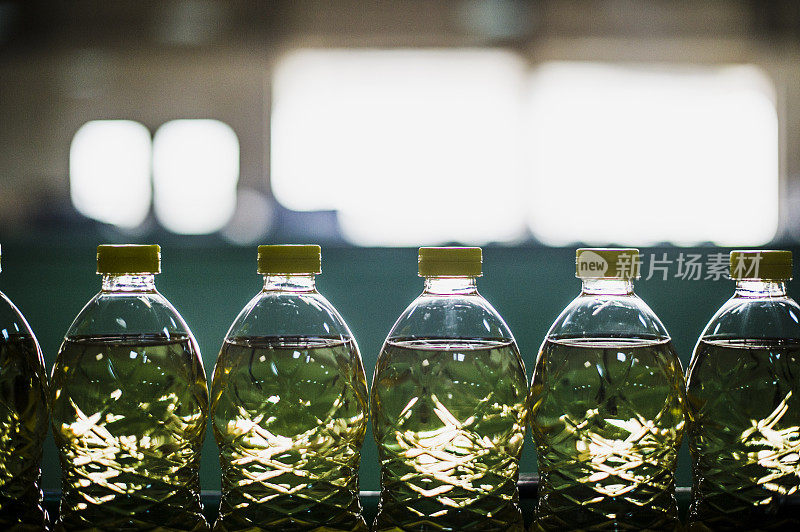 Sunflower Oil Factory, Close-Up, High Iso, Selective Focus